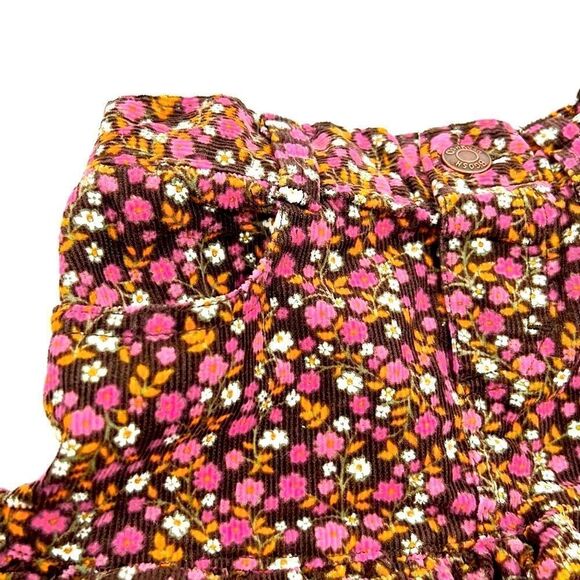 OshKosh Corduroy Floral Skirt - Picture 4 of 6